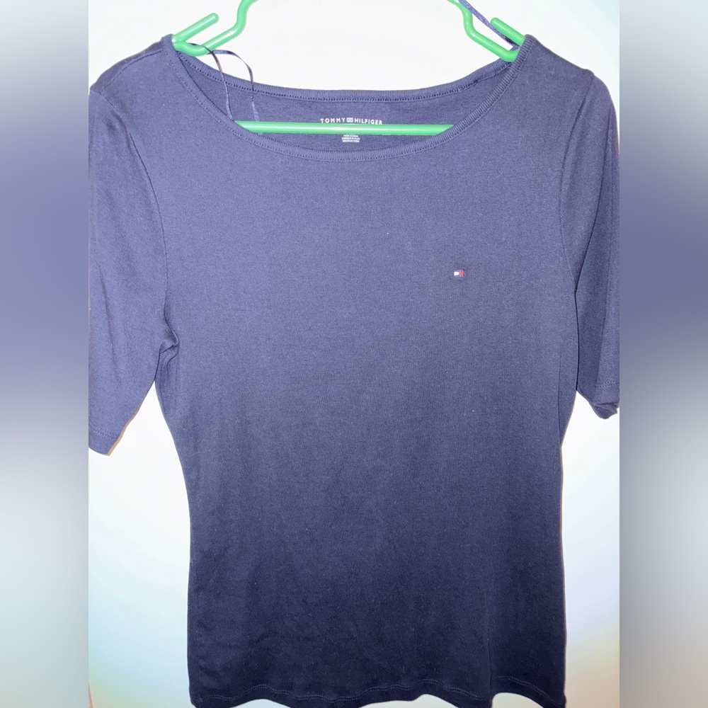 Tommy Hilfiger Navy Blue Tee NWOT